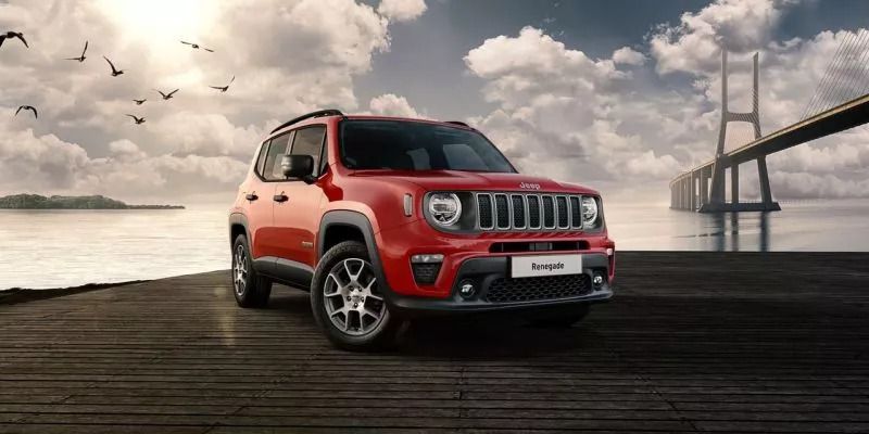 Rojo Usado 2024 Jeep Renegade Altitude SUV | 32.999 € - Imagen 1/4