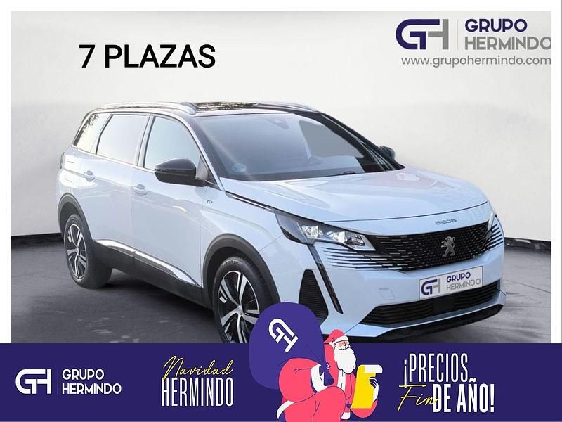 Usado Peugeot 5008 GT 130 CV (95 kW) 2021 Blanco Monovolumen