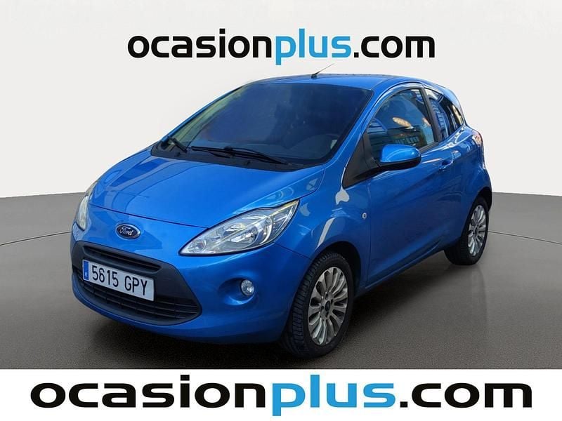 Azul Usado 2009 Ford Ka Titanium Utilitario | 5490 € (Precio justo) - Imagen 1/4
