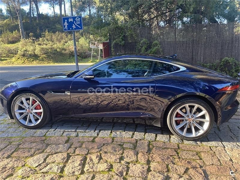 Usado Jaguar F-Type 340 CV (250 kW) 2015 Azul Coupe