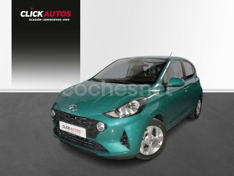 Azul Usado 2021 Hyundai i10 Utilitario | 12.350 € (Precio justo) - Imagen 1/4