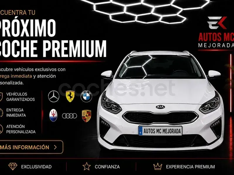 Usado Kia Ceed 141 CV (103 kW) 2021 Blanco Utilitario