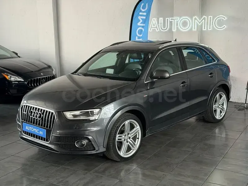 Usado Audi Q3 Ambition 211 CV (155 kW) 2012 Gris / plata SUV