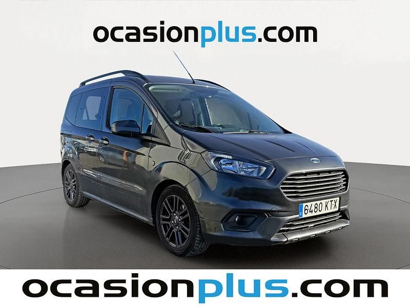 Usado Ford Tourneo Courier Sport 100 CV (73 kW) 2019 Gris Monovolumen