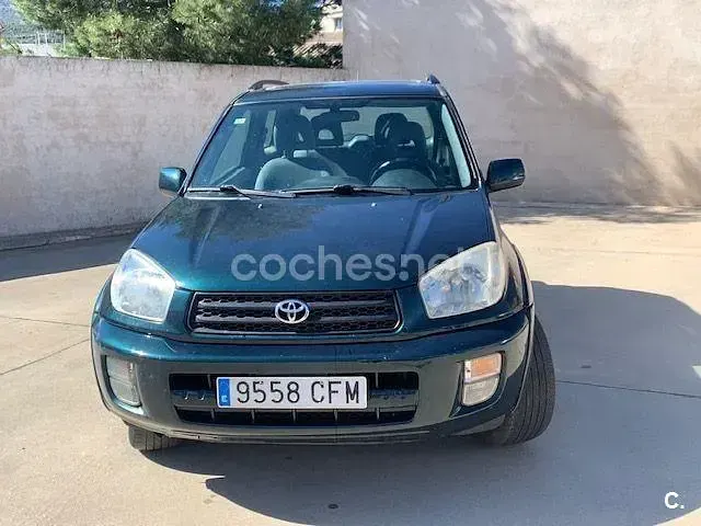 Usado Toyota RAV4 Sol 150 CV (110 kW) 2003 Verde SUV