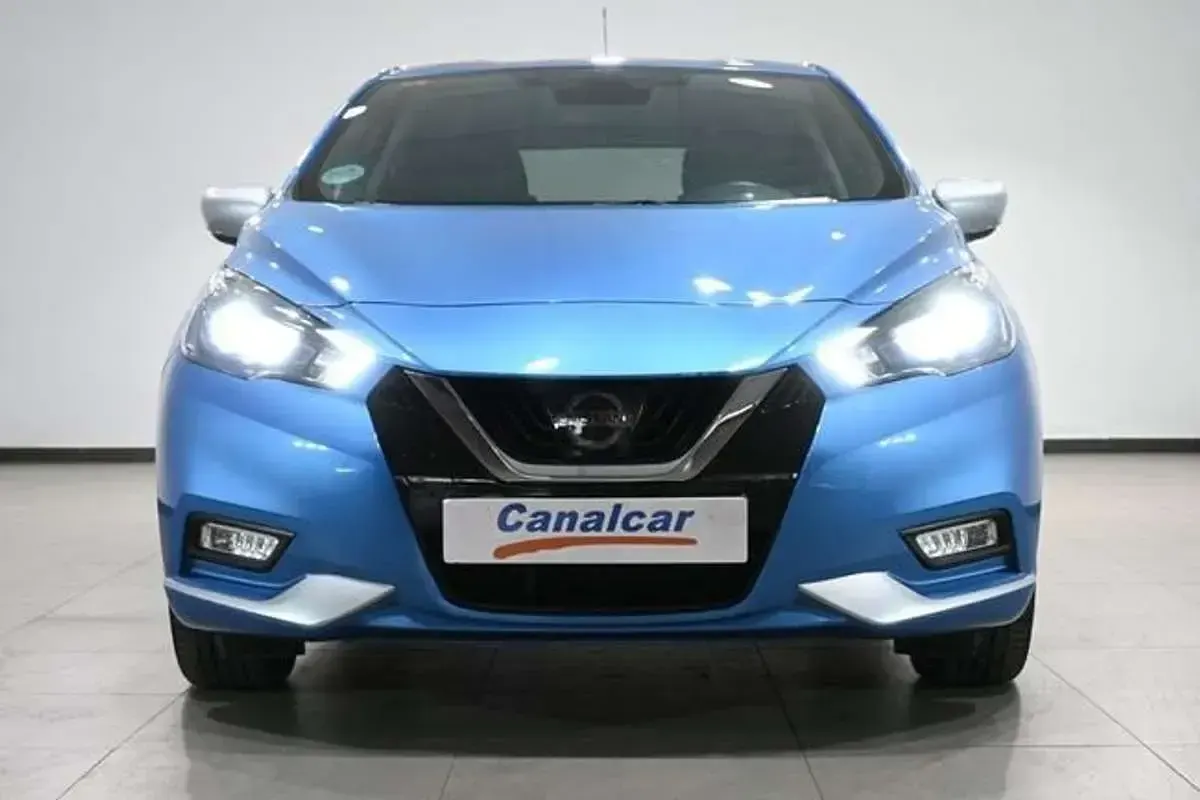 Usado Nissan Micra 92 CV (67 kW) 2021 Azul Utilitario