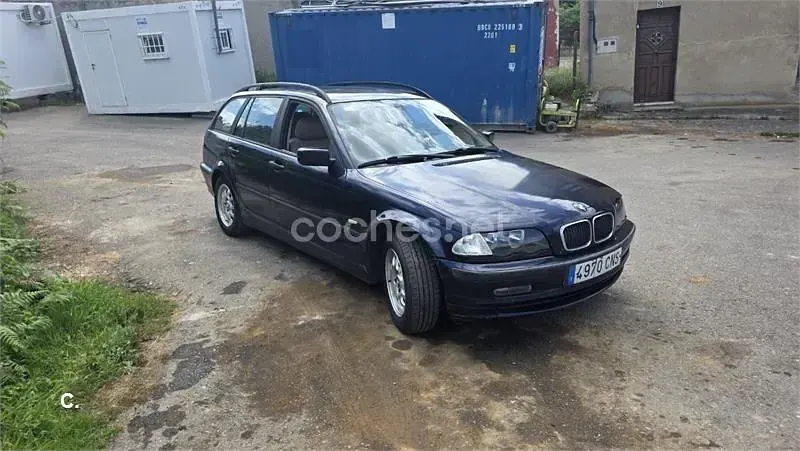 Usado BMW 320 150 CV (110 kW) 2003 Azul Familiar
