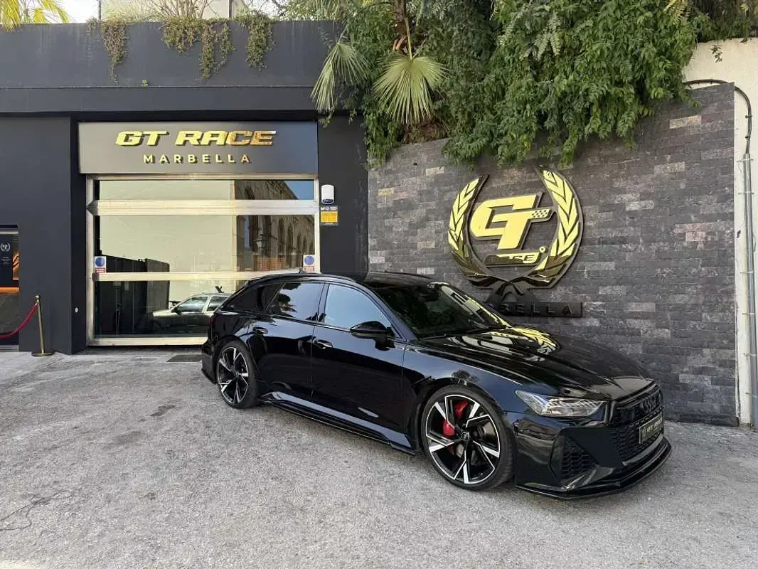 Usado Audi RS6 Exclusive 600 CV (441 kW) 2022 Negro Familiar