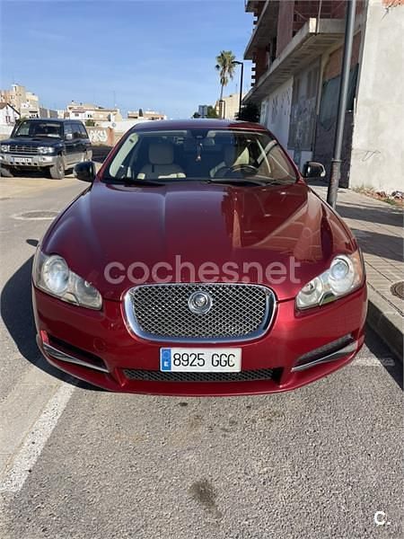 Granate Usado 2008 Jaguar XF Luxury Berlina | 8500 € (Precio justo) - Imagen 1/4