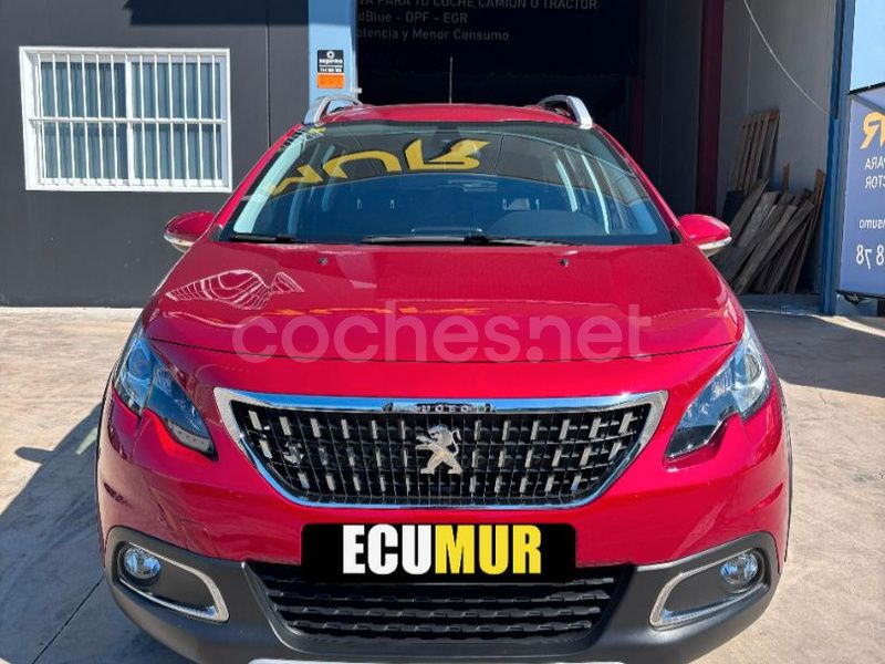 Granate Usado 2018 Peugeot 2008 Allure SUV | 9900 € (Precio justo) - Imagen 1/4