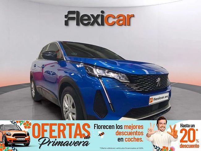 Usado Peugeot 3008 Active 130 CV (95 kW) 2022 Azul SUV