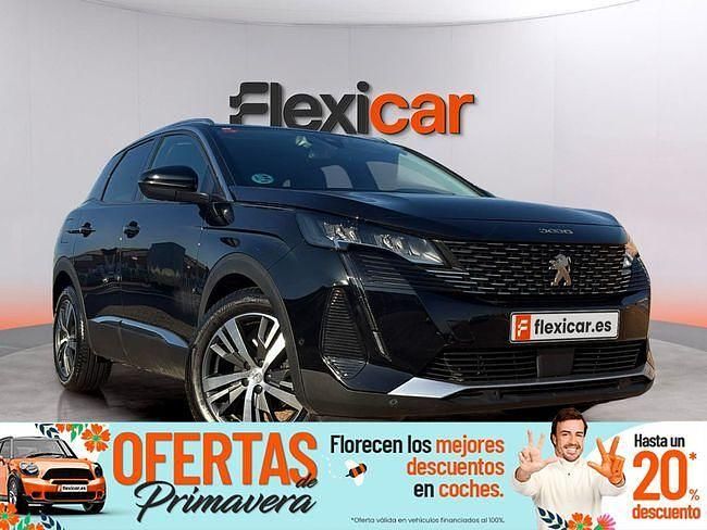 Usado Peugeot 3008 Allure 130 CV (95 kW) 2021 Negro SUV