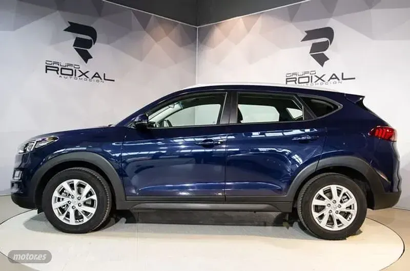 Usado Hyundai Tucson 177 CV (130 kW) 2019 Azul SUV