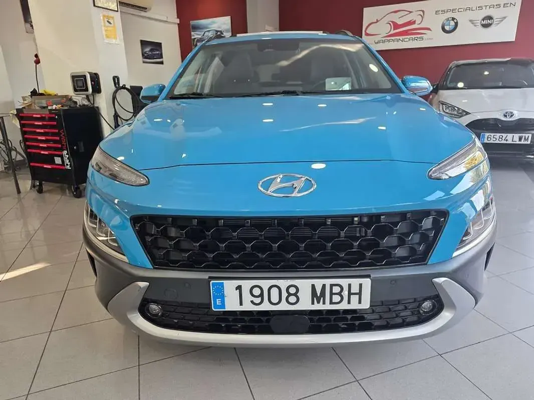 Usado Hyundai Kona Style 141 CV (103 kW) 2023 Azul SUV