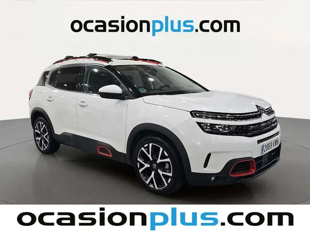 Usado Citroën C5 Aircross Shine 131 CV (96 kW) 2019 Blanco SUV