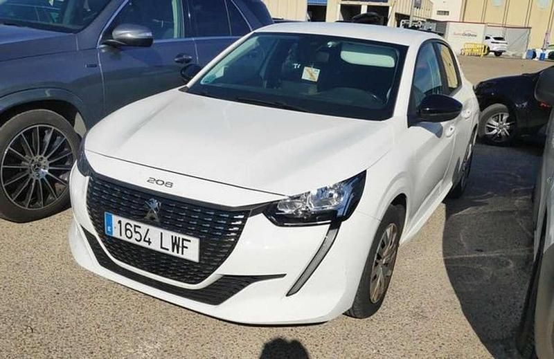 Blanco Usado 2022 Peugeot 208 Active Utilitario | 9533 € (Super precio) - Imagen 1/2