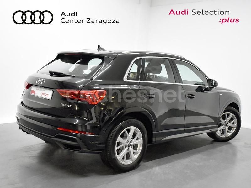 Usado Audi Q3 S-Line 150 CV (110 kW) 2021 Negro SUV