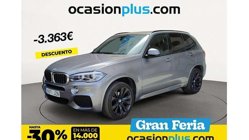 Gris Usado 2017 BMW X5 SUV | 34.537 € (Un poco caro) - Imagen 1/4