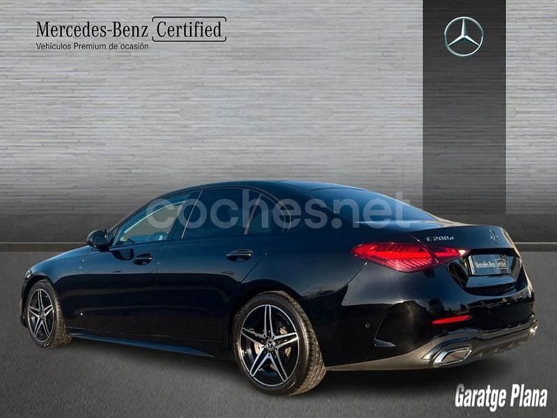 Usado Mercedes C200 163 CV (119 kW) 2025 Negro Berlina