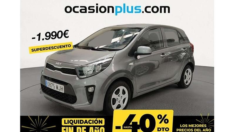 Gris Usado 2023 Kia Picanto Utilitario | 9783 € (Buen precio) - Imagen 1/4
