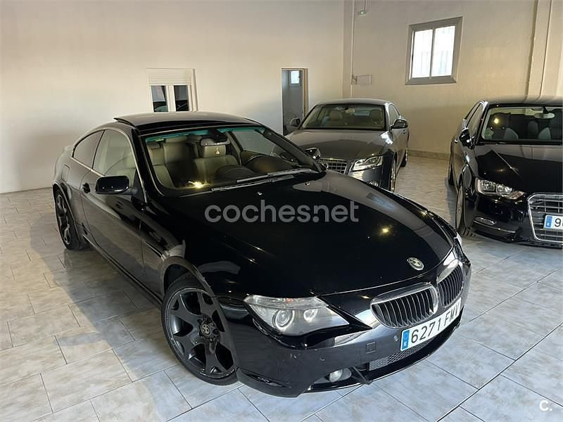 Negro Usado 2007 BMW 630 Coupe | 8800 € (Buen precio) - Imagen 1/4