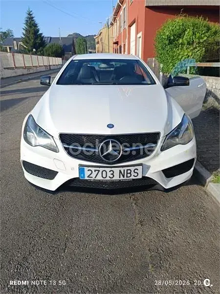 Usado Mercedes E350 258 CV (189 kW) 2015 Blanco Coupe