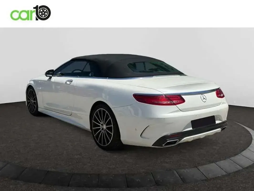 Usado Mercedes S500 455 CV (334 kW) 2017 Blanco Descapotable