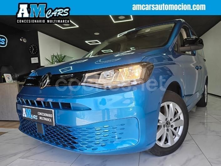 Azul Usado 2023 VW Caddy Maxi Monovolumen | 23.990 € (Precio justo) - Imagen 1/4