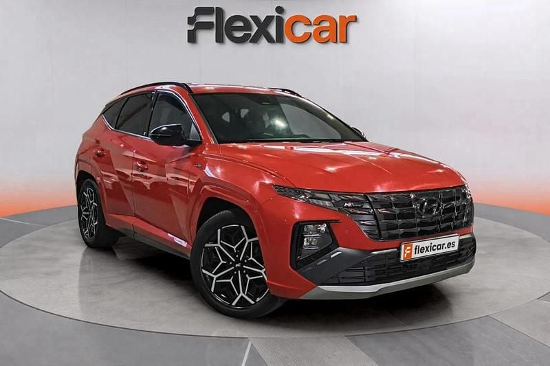 Rojo Usado 2023 Hyundai Tucson N Line SUV | 20.990 € (Precio justo) - Imagen 1/4