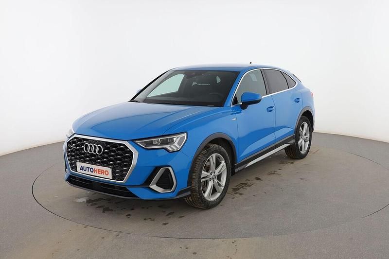 Azul Usado 2019 Audi Q3 Sportback S-Line SUV | 32.499 € (Un poco caro) - Imagen 1/3