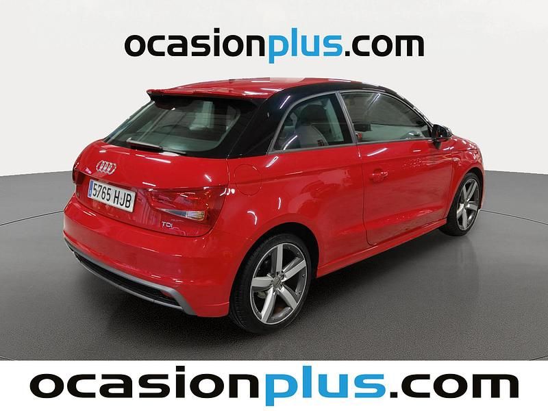 Usado Audi A1 Ambition 105 CV (77 kW) 2012 Rojo Utilitario