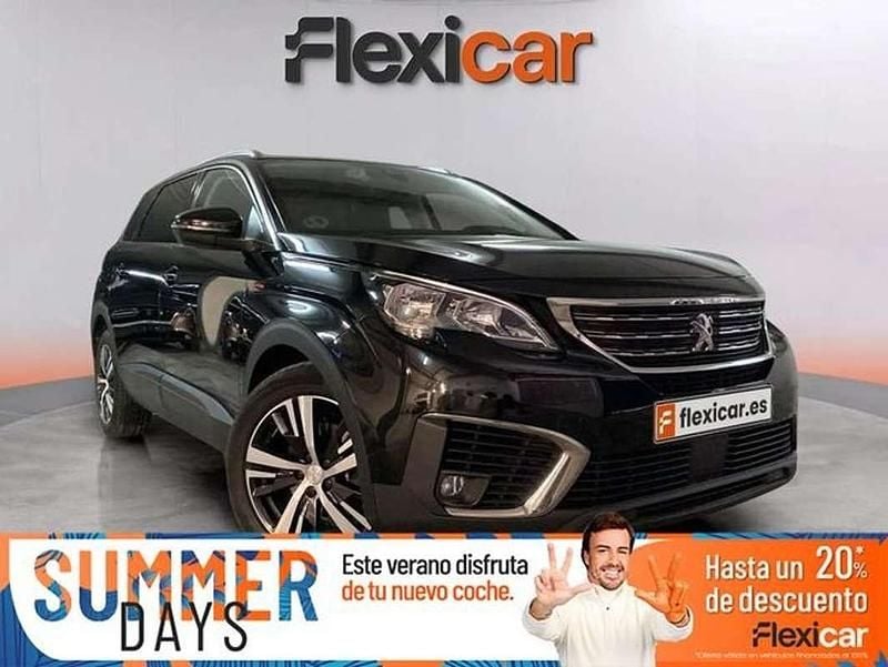 Azul Usado 2018 Peugeot 5008 Allure+ Monovolumen | 15.590 € (Buen precio) - Imagen 1/4
