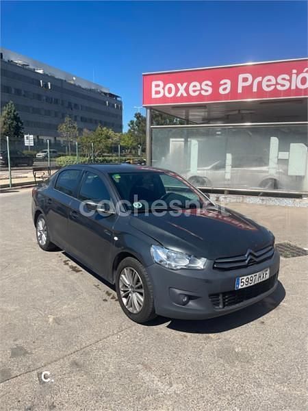 Usado Citroën C-Elysee I Exclusive 92 CV (67 kW) 2014 Gris / plata Berlina