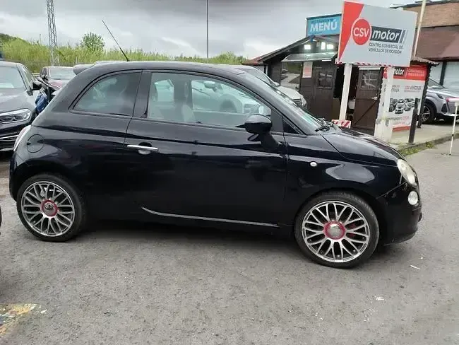 Usado Fiat 500 Sport 101 HP (74 kW) 2009 Preto Citadino