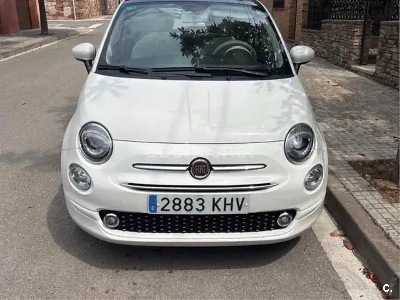 Usado Fiat 500 Lounge 69 CV (50 kW) 2018 Blanco Berlina