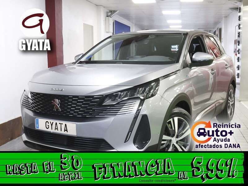 Gris Usado 2022 Peugeot 3008 Allure Monovolumen | 19.490 € (Buen precio) - Imagen 1/4