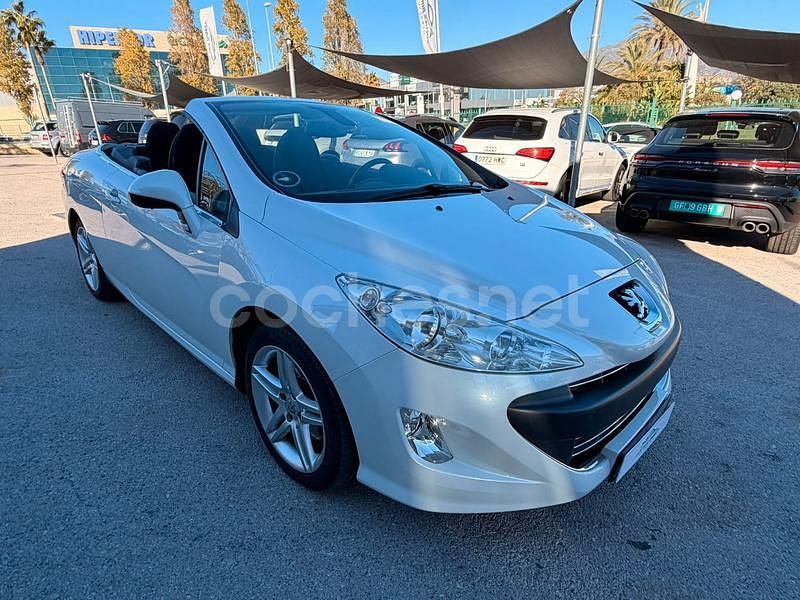 Gris / plata Usado 2010 Peugeot 308 CC Sport Descapotable | 6900 € (Buen precio) - Imagen 1/4