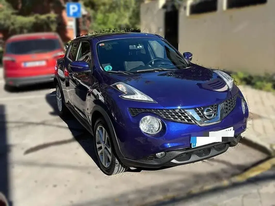 Usado Nissan Juke N-TEC 117 CV (86 kW) 2014 Azul SUV