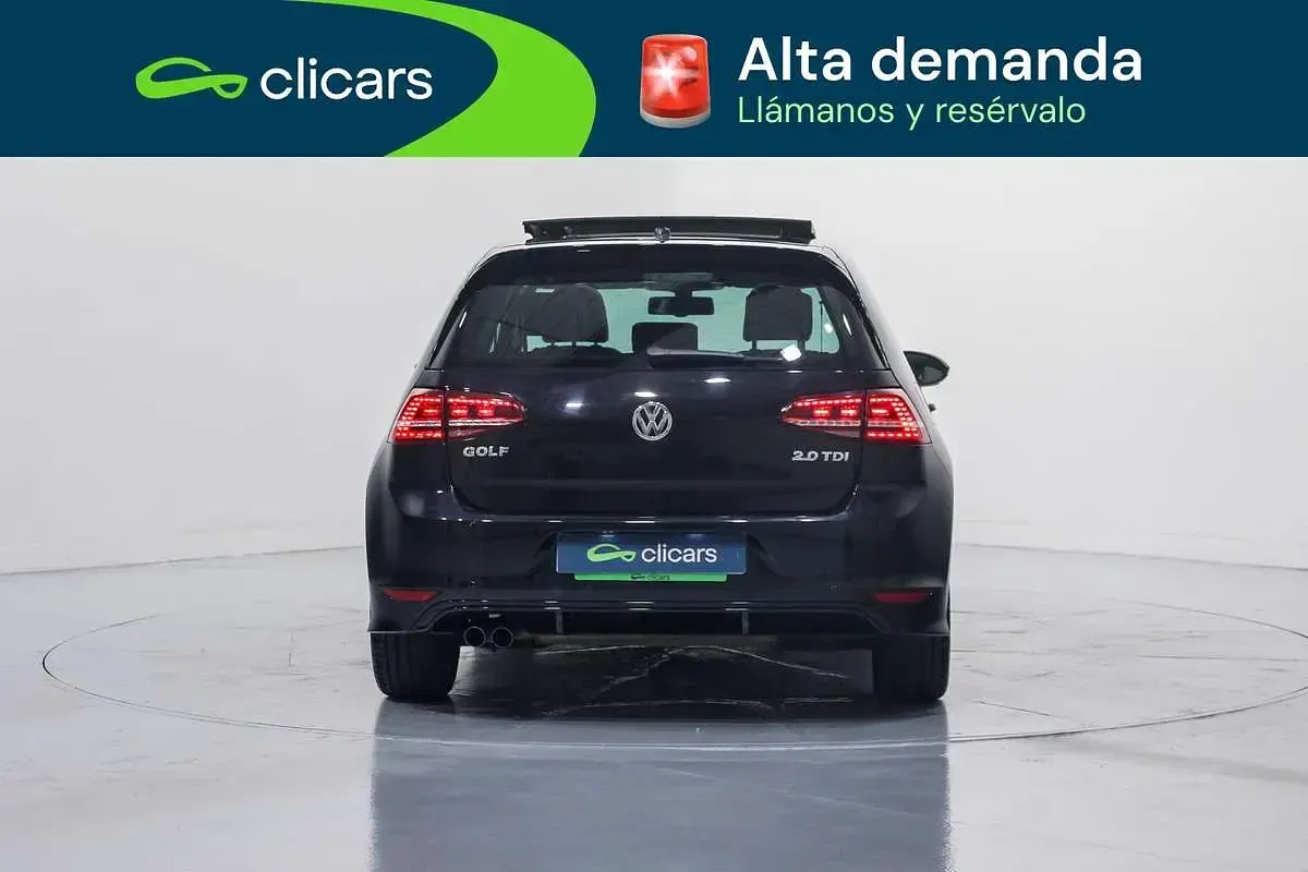 Usado VW Golf VII Sportline 150 CV (110 kW) 2014 Negro Utilitario