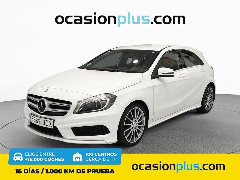 Blanco Usado 2015 Mercedes A180 AMG line Utilitario | 17.200 € (Precio justo) - Imagen 1/4