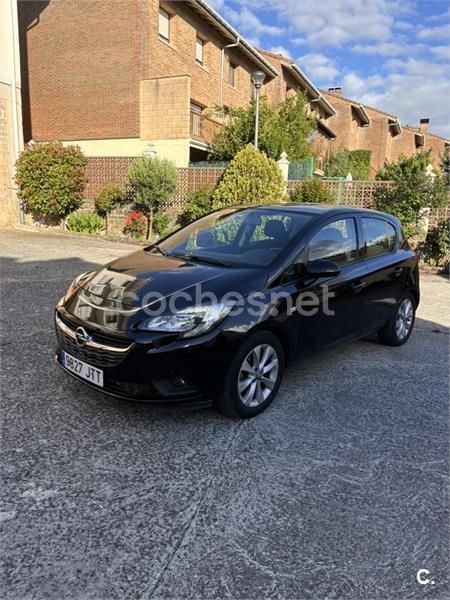 Usado Opel Corsa Selective 90 CV (66 kW) 2016 Negro Berlina
