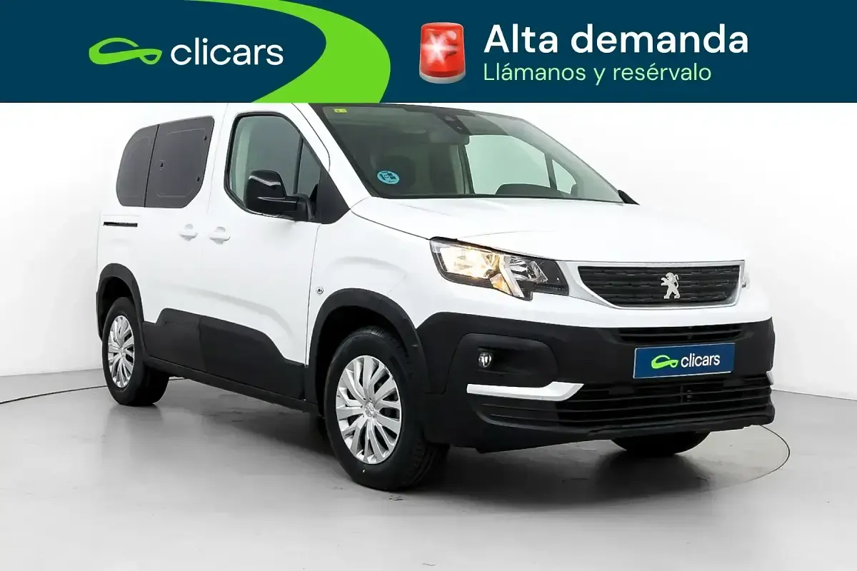 Usado Peugeot Rifter Business-Line 100 CV (73 kW) 2022 Blanco Monovolumen