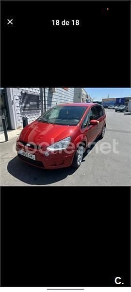 Usado Ford S-MAX Trend 125 CV (91 kW) 2009 Rojo Monovolumen