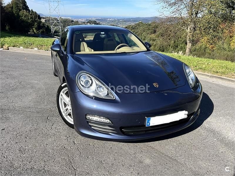Usado Porsche Panamera 299 CV (219 kW) 2011 Azul Berlina