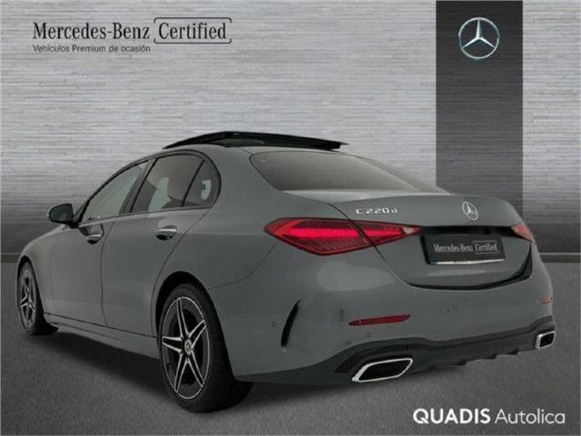 Usado Mercedes C220 AMG line 200 CV (147 kW) 2023 Cinza selenite