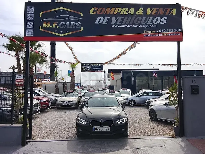 Usado BMW 316 116 CV (85 kW) 2014 Negro Berlina