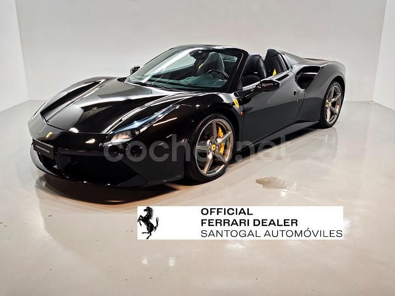 Negro Usado 2016 Ferrari 488 Descapotable | 195.000 € - Imagen 1/4