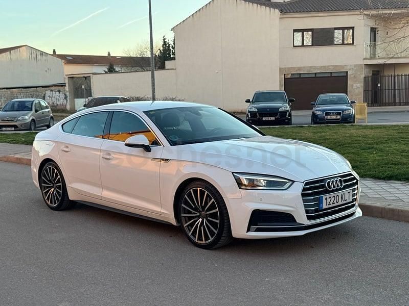 Usado Audi A5 Sportback Sport 190 CV (139 kW) 2018 Blanco Utilitario