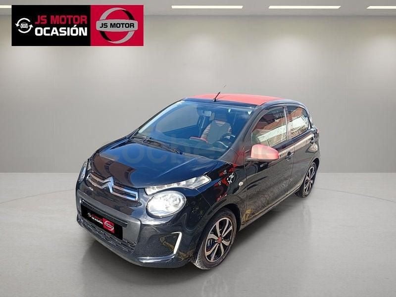 Usado Citroën C1 Seduction 68 CV (50 kW) 2015 Negro Utilitario