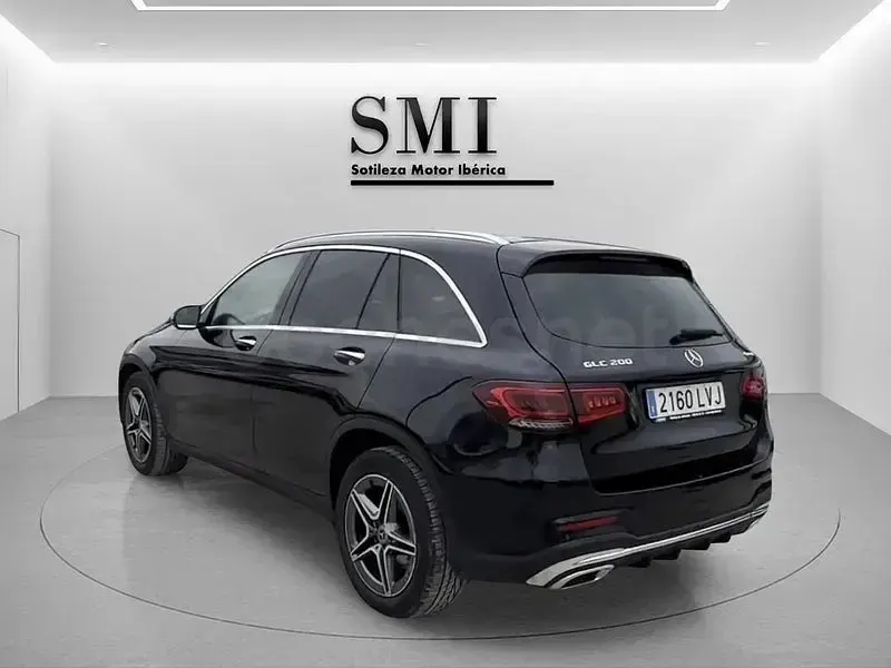 Usado Mercedes GLC200 197 CV (144 kW) 2021 Negro SUV